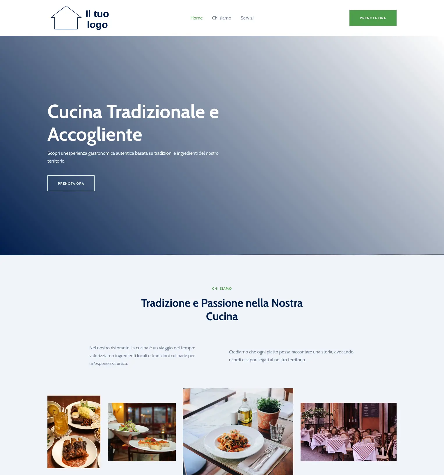Siti Web per Aziende ristorante